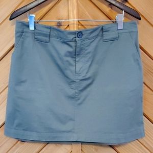 Olive Green Banana Republic Mini Skirt